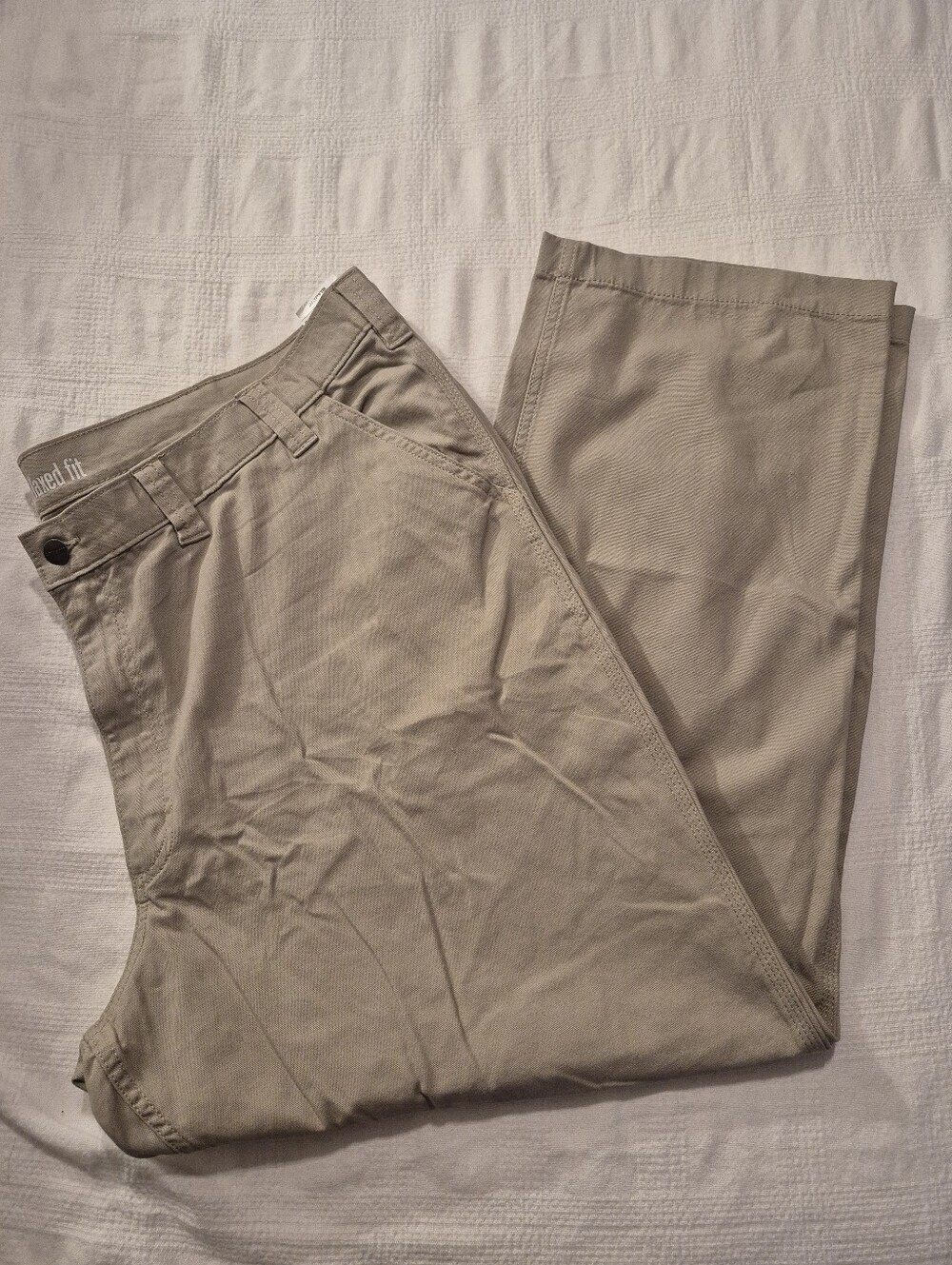 Carhartt Rugged Flex 46 x 30 Canvas Rigby Work Pants 102291 Irregular